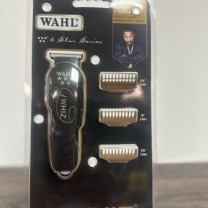 Wahl 5 Star Series Black and Gold Trimmer